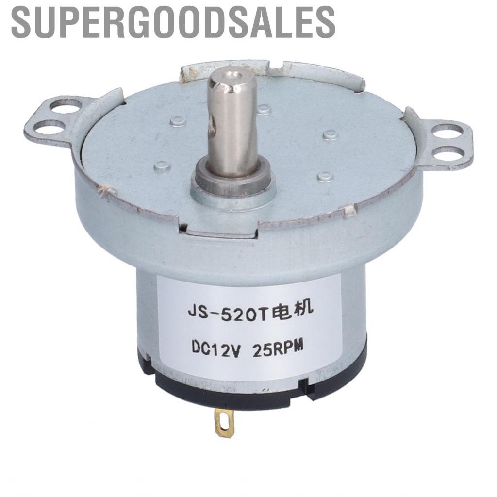 Supergoodsales Gear Reduction Motor DC Small Size Low Power Consumption for Air Conditioners Heaters Microwave Ovens