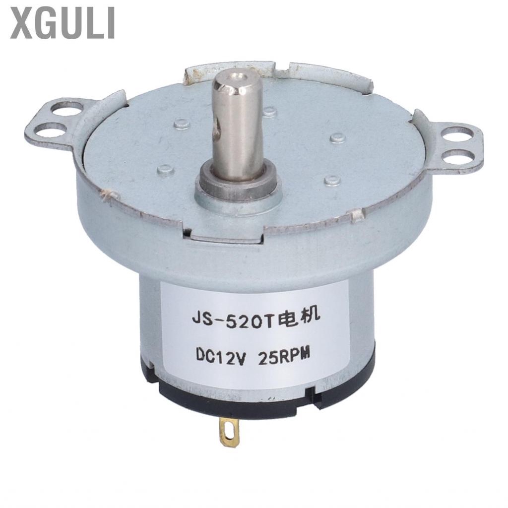 Xguli Gear Reduction Motor DC Small Size Low Power Consumption for Air Conditioners Heaters Microwave Ovens